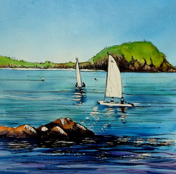 Conejos sails square