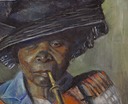 Woman and pipe